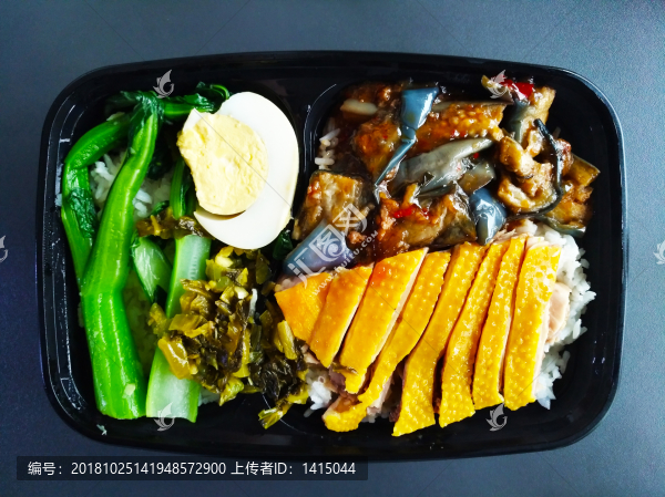 燒臘雙拼飯