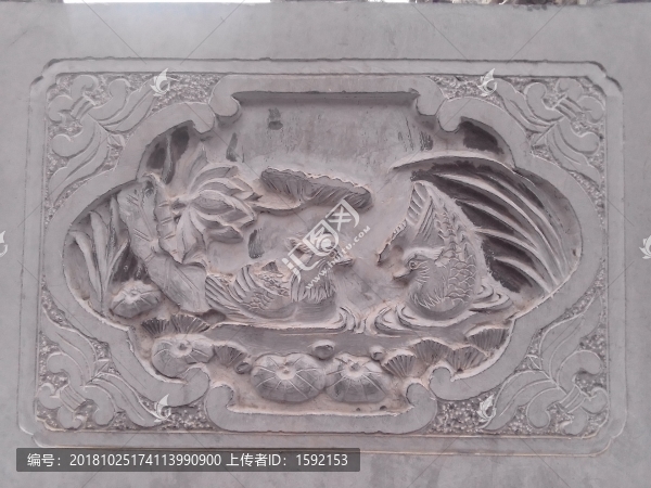 雕塑花紋