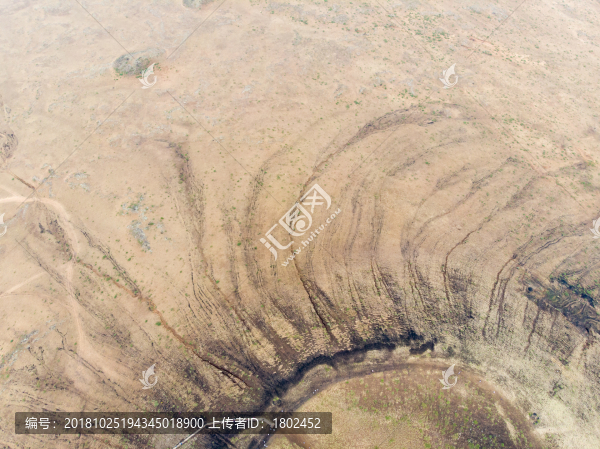 烏蘭察布火山群航拍