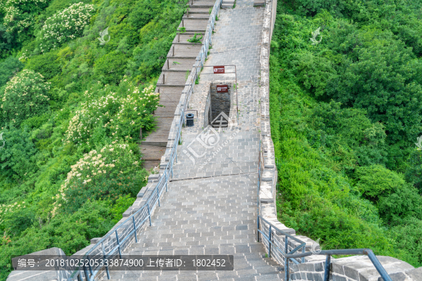 八達嶺古長城風光