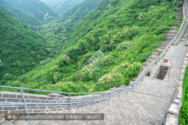 八達(dá)嶺古長城風(fēng)光