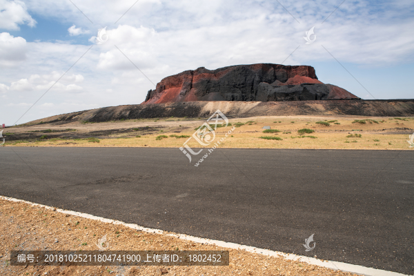 烏蘭察布火山公路