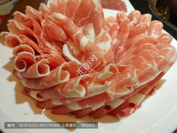 涮羊肉片