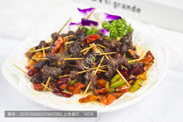 牙簽牛肉