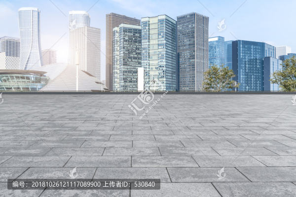 杭州現(xiàn)代建筑和地磚地面