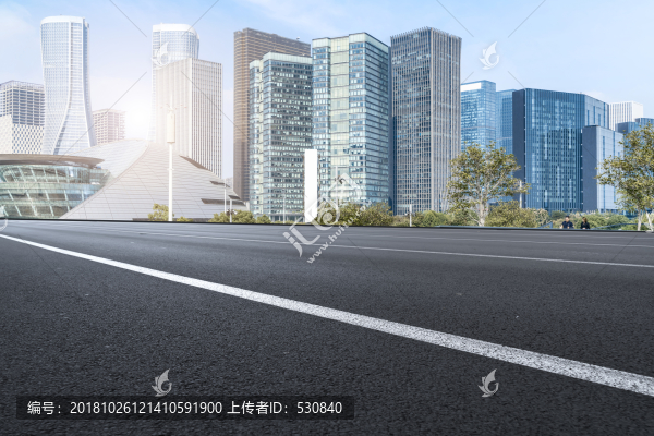 杭州現(xiàn)代建筑和瀝青地面