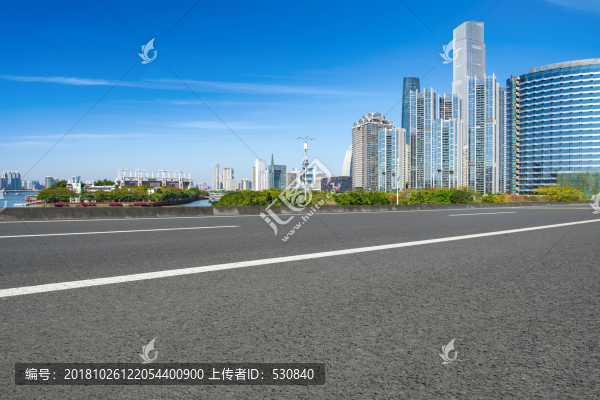 瀝青路面和杭州錢江新城
