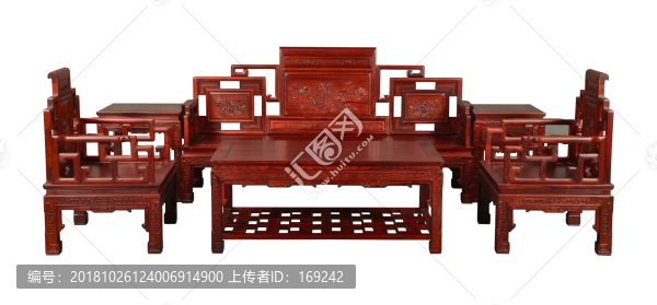 大紅酸枝沙發(fā)
