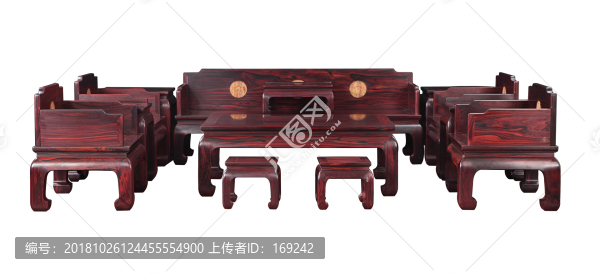 大紅酸枝沙發(fā)