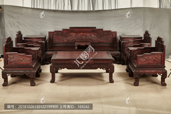 黑酸枝沙發(fā)