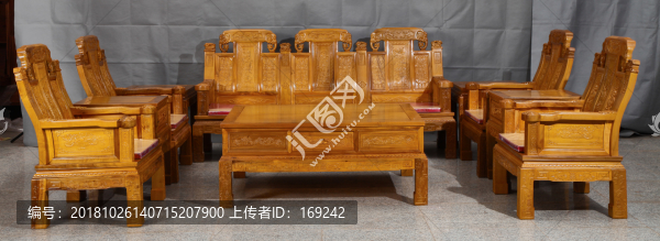 紅木家具金絲楠沙發(fā)