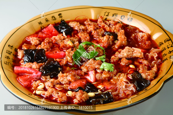 豆花酸湯酥肉