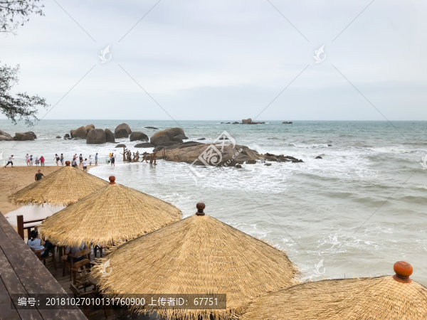 沙灘海灘海景