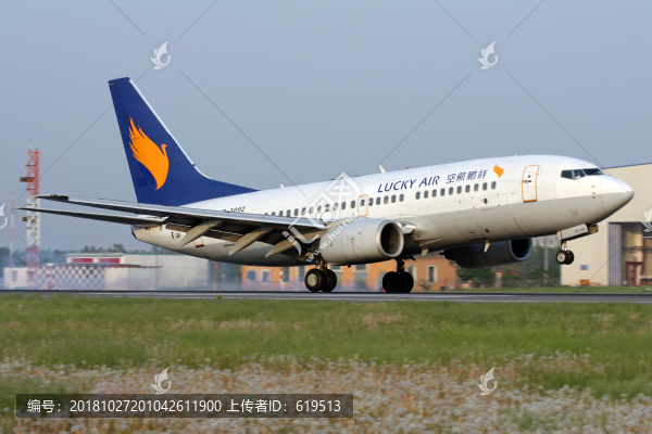 祥鵬航空飛機降落