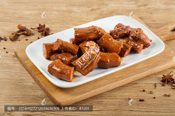 鹵鴨脖