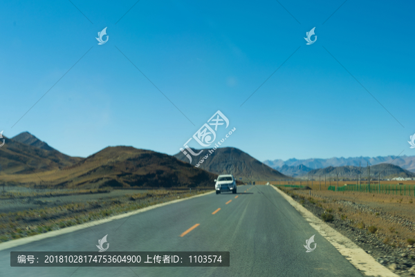 西藏的公路和荒原105