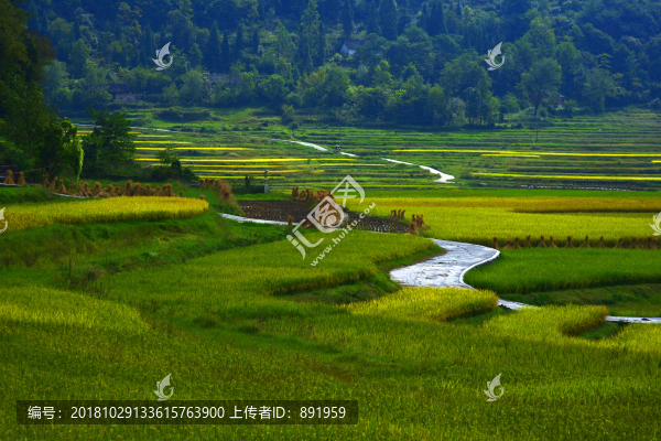 金秋高原梯田風(fēng)電場(chǎng)