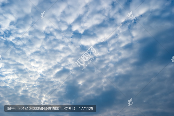 多云天空
