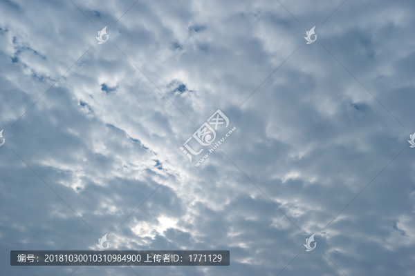 多云天空