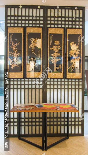 中式展廳布置