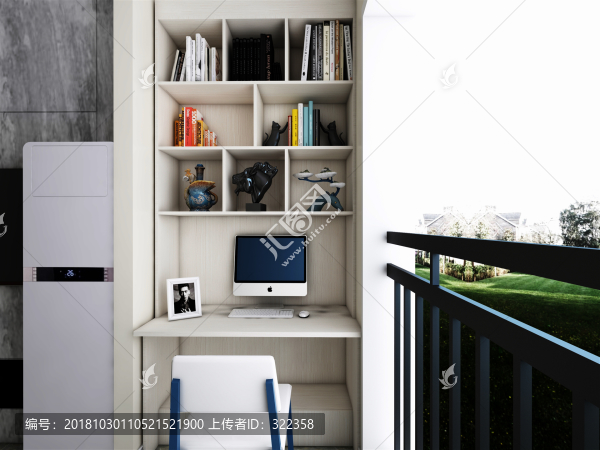 陽臺柜書桌