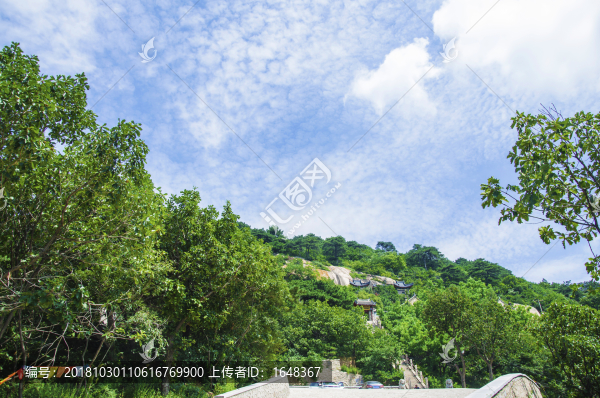 千山皈源寺古建筑群與彩云