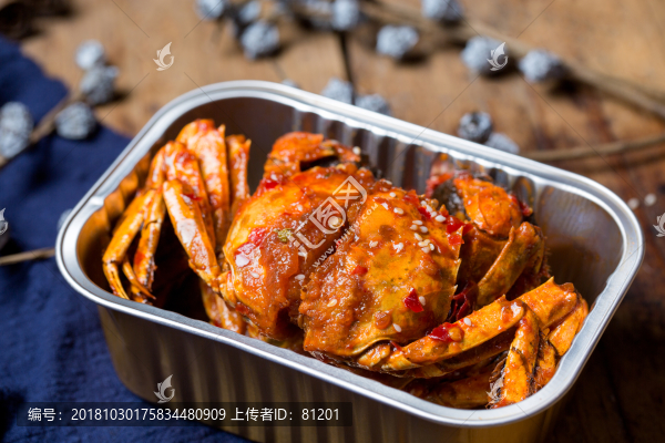 香辣河蟹