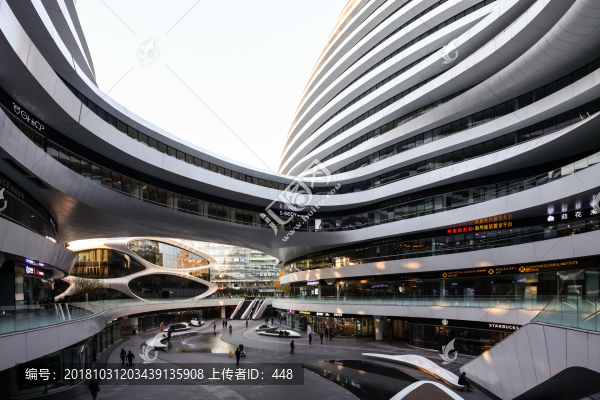 現(xiàn)代建筑銀河SOHO