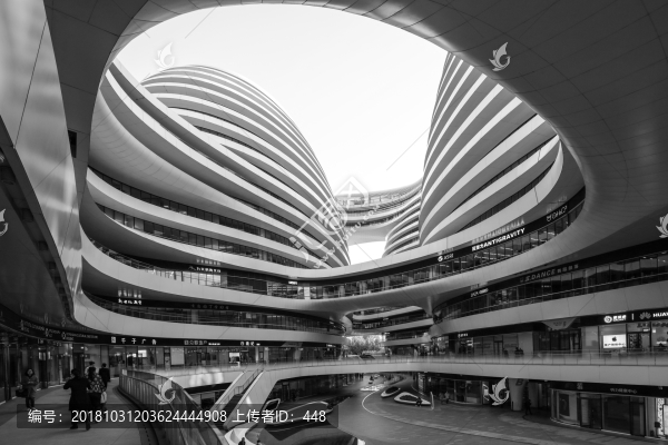現(xiàn)代建筑銀河SOHO