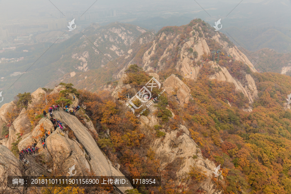 鳳凰山紅葉秋色自然風(fēng)光180