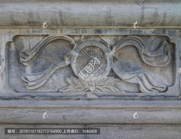 中國風(fēng)石雕花