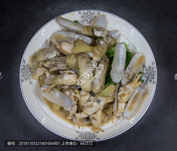 清炒蟶子