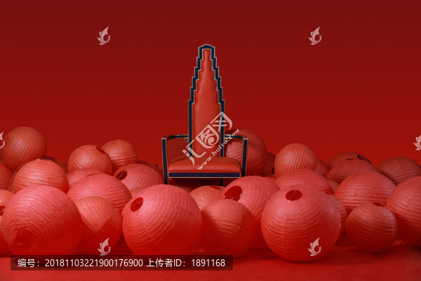 燈籠大場面場景攝影