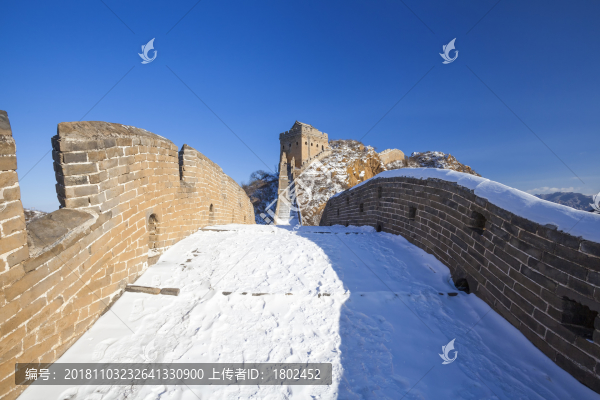 金山嶺長(zhǎng)城雪景