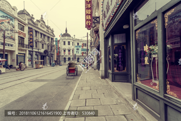 上海建筑街景復(fù)古照片
