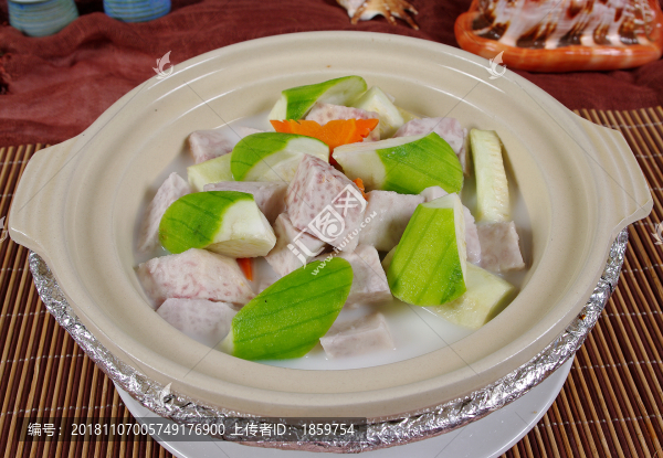 香芋水瓜煲