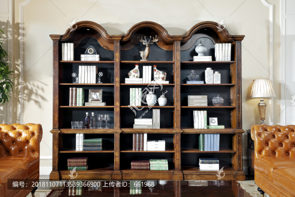 簡美實(shí)木書架