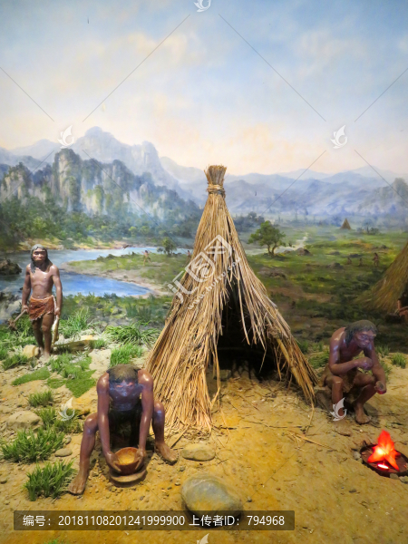 原始人生活場景