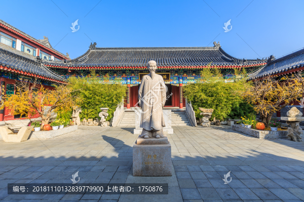 鄭板橋紀(jì)念館中式建筑