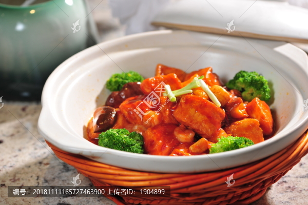 蝦仁砂鍋豆腐