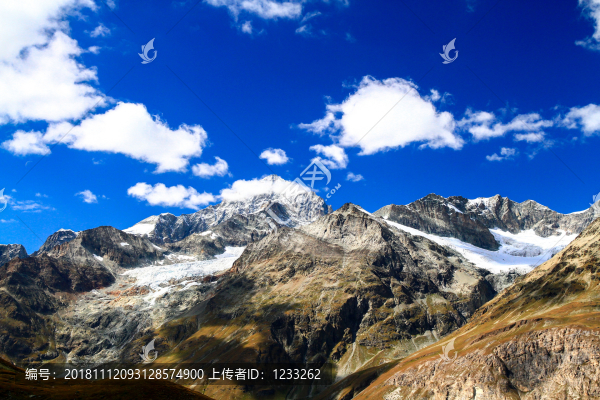 阿爾卑斯雪山