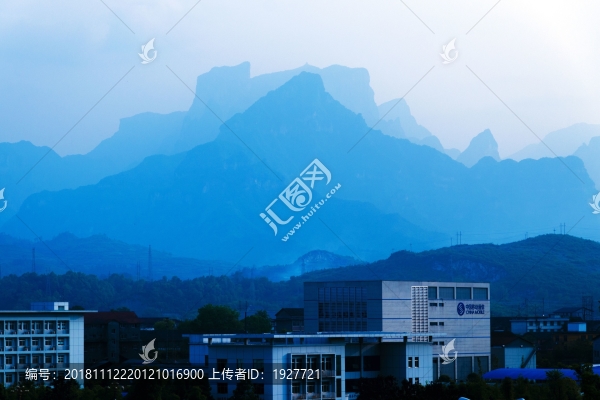 山城張家界市區(qū)