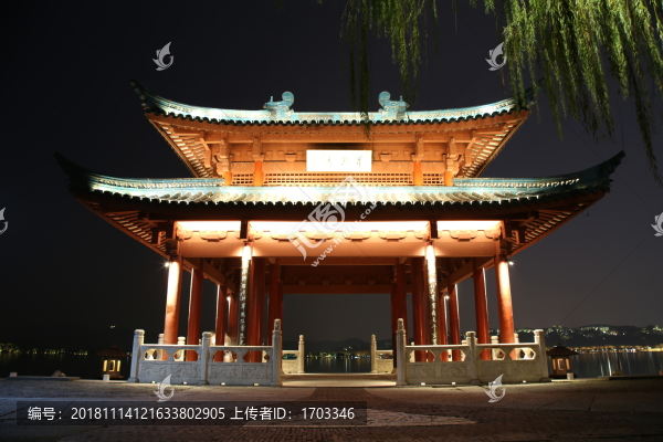 西湖夜景