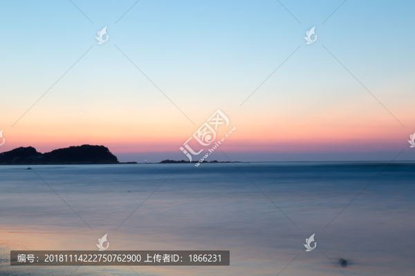 福建東山島海邊日出