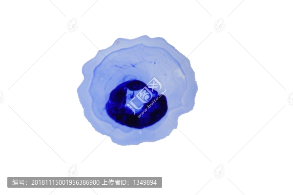 藍(lán)色水墨紋理素材