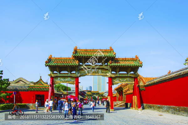 沈陽故宮文德坊東側(cè)
