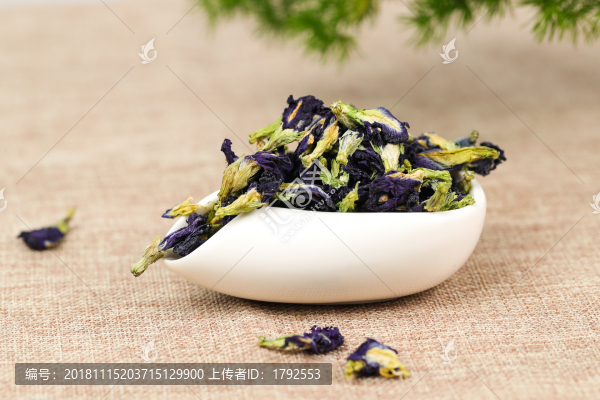 蝶豆花花茶