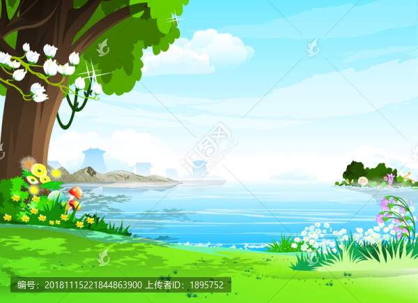 卡通背景