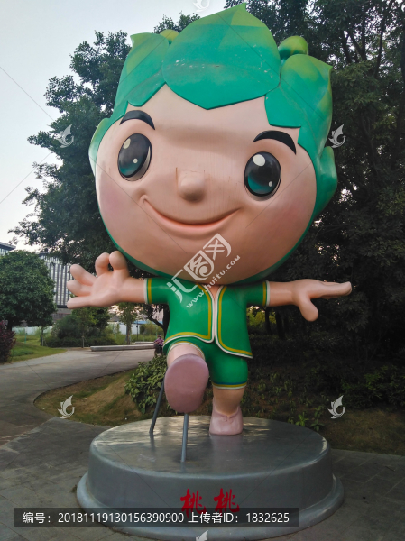 卡通人物雕塑