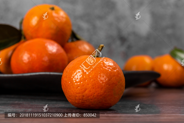 柑橘果盤特寫(xiě)